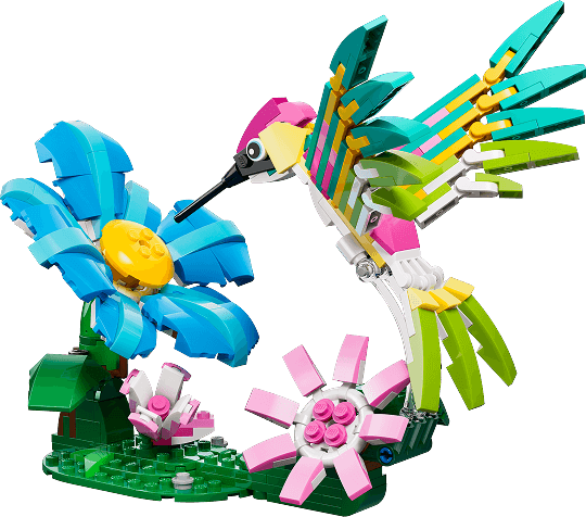 LEGO® Wilde dieren: kleurrijke kolibrie