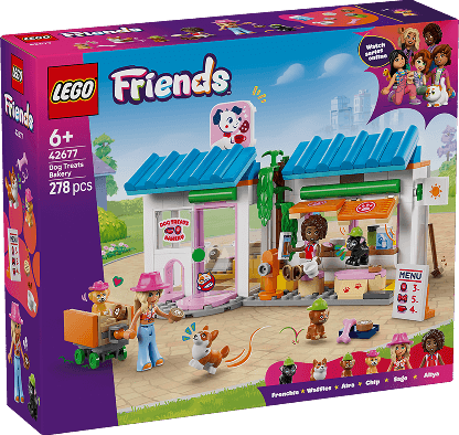 Packshot LEGO® Bakkerij voor hondensnacks