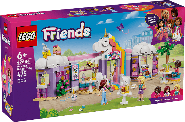 Packshot LEGO® Eenhoorn droomcafé
